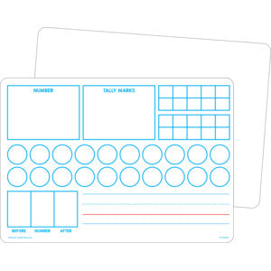 Double-Sided Learning Numbers 1–20 Dry-Erase Boards [TCR77076]