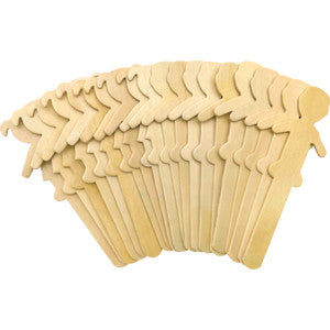 STEM Basics: People-Shaped Craft Sticks - 50 count [TCR20951]