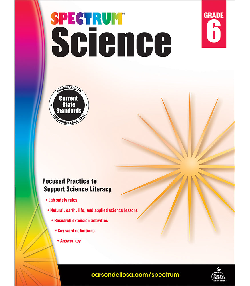SPECTRUM SCIENCE BOOK GRADE 6 [CD704619]