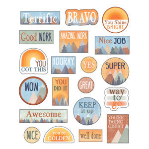Moving Mountains Stickers [TCR9146]