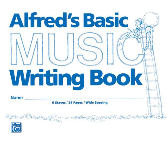 Alfred's Basic Music Writing Book (8" x 6") [00-200]