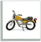 Quilled Classic Motorcycle Greeting Card [BL1450]