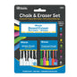 12 Color & 12 White Chalk w/ Eraser Set [2402]