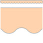 Peach Scalloped Border Trim [TCR8427]