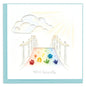 Quilled Rainbow Bridge Pet Sympathy Card [SO750]