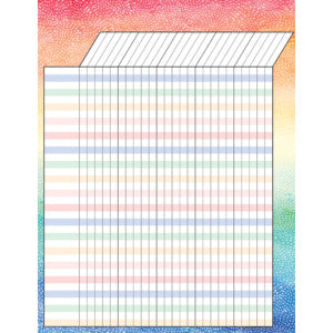 Watercolor Incentive Chart 17x22 [TCR7930]