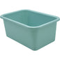 Calming Blue Small Plastic Storage Bin [TCR20980]