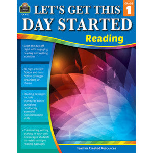 Let's Get This Day Started: Reading Grade 1 [TCR8123]