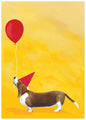 Basset Hound Birthday Greeting Card [2645BD]