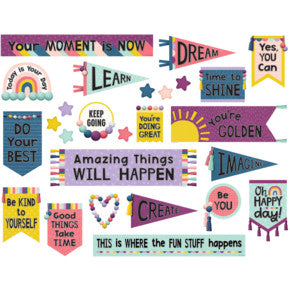 Oh Happy Day Positive Mini Bulletin Board [TCR9023]