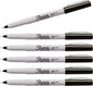 Sharpie Permanent Marker, Ultra-Fine Point, Black Ink, 6 Pack [X003RXDVBD]