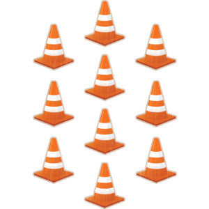 Under Construction Cones Accents [TCR8745]