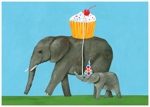 ELEPHANT PARTY BIRTHDAY [2497BD]