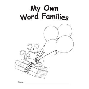My Own Books: My Word Families Book [TCR60020]