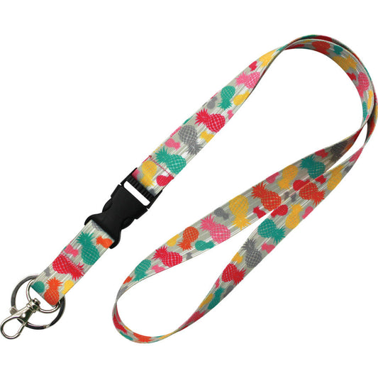 Tropical Punch Pineapples Lanyard [TCR20353]