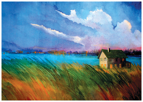 Breeze at Inlet Sympathy Greeting Card [2291SY]