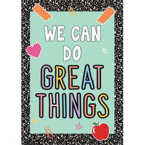 We Can Do Great Things Positive Poster [TCR7379]