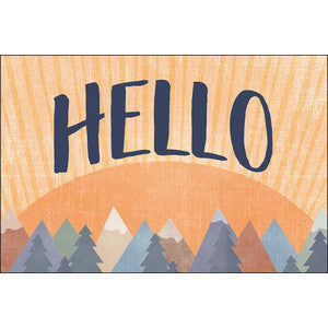 Moving Mountains Hello Postcards [TCR9126]