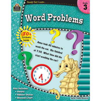 Ready-Set-Learn: Word Problems Grd 3 [TCR5927]