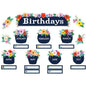 Wildflowers Birthdays Mini Bulletin Board [TCR6704]