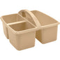 Light Brown Plastic Storage Caddy [TCR20956]
