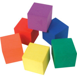 FOAM COLOR CUBES [TCR20615]