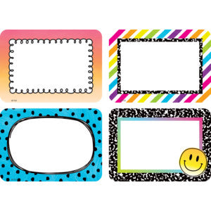 Brights 4Ever Name Tags/Labels - Multi-Pack [TCR6935]