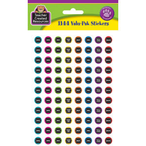 Chalkboard Brights Mini Stickers Valu-Pak [TCR5841]
