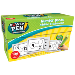 Power Pen Learning Cards: Number Bonds - Addition & Subtraction [TCR6720]