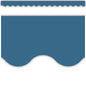 Slate Blue Scalloped Border Trim [TCR9091]
