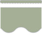 Sage Green Scalloped Border Trim [TCR7184]
