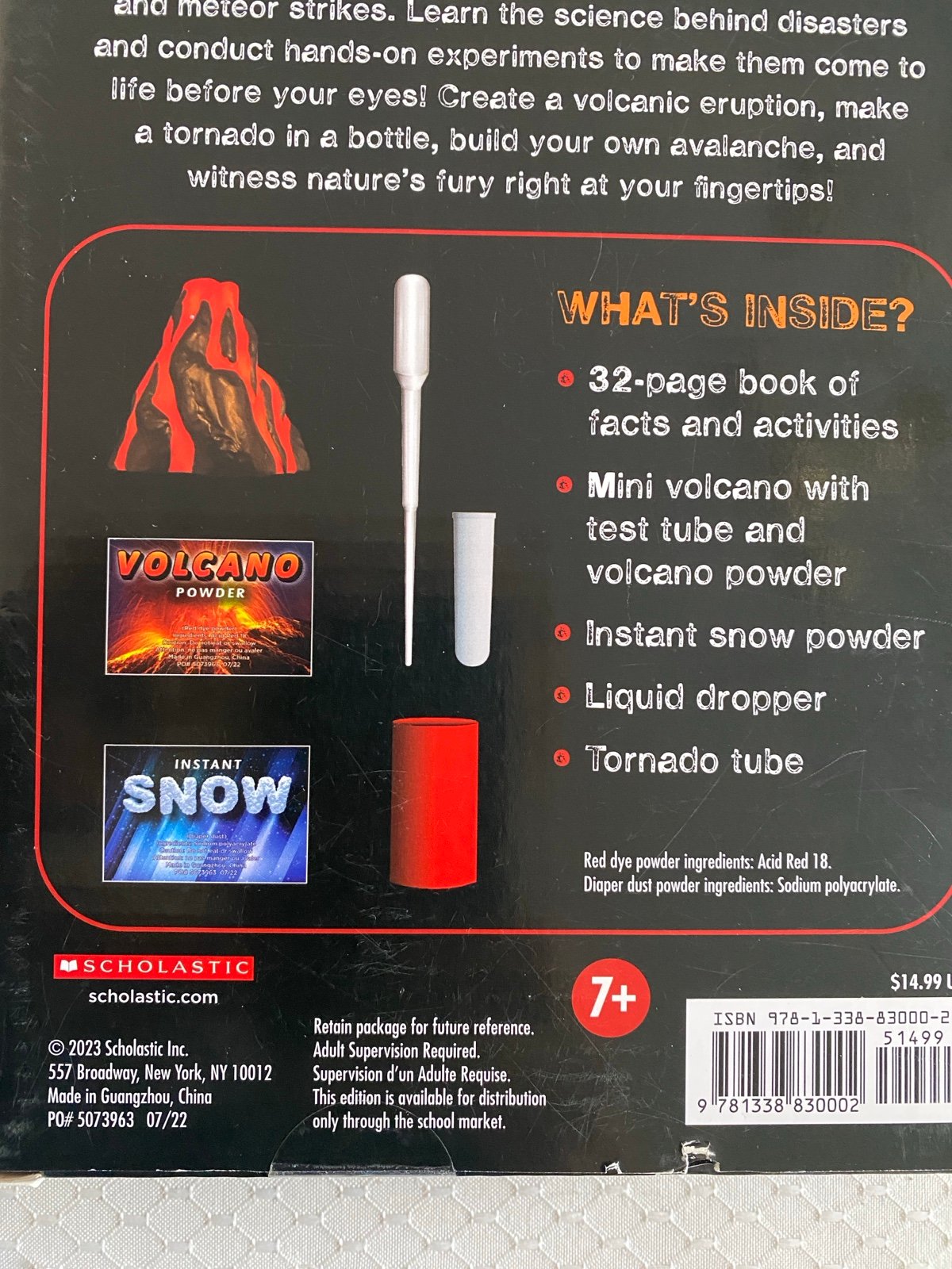 NEW Disaster Lab From Scholastic Inc. - STEM