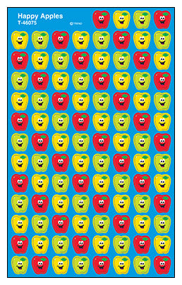 Happy Apples SuperShapes Stickers [T46075]
