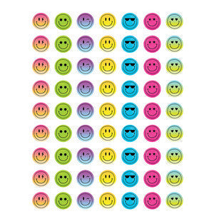 Brights 4Ever Smiley Faces Mini Stickers [TCR3924]