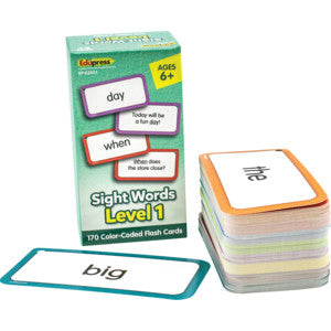 Sight Words Flash Cards - Level 1 [TCR62031]
