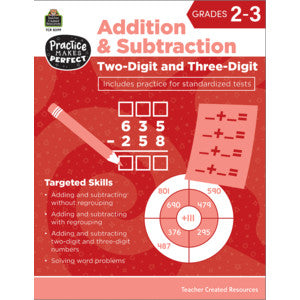 PMP: Addition & Subtraction Two-Digit and Three-Digit (Gr. 2–3) [TCR8399]