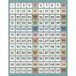 Calming Colors 1â€“120 Pocket Chart [TCR20754]