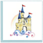 Quilled Castle in the Clouds Greeting Card [BL1314]
