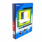 BAZIC 1 Inch Blue 3-Ring View Binder w/ 2-Pockets [3191] [3191]