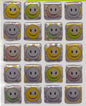 Peel & Stick Gemstones Smiley Faces 20 Pieces [CKC1648]