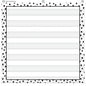 Black Painted Dots on White 7 Pocket Chart [TCR20103]