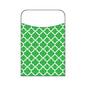 Moroccan Green Library Pockets [T77018]