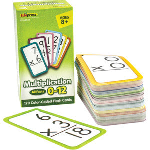Multiplication Flash Cards - All Facts 0-12 [TCR62029]