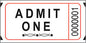 Single Ticket Roll 2000 Tickets White [101-W]