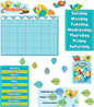 Boho Birds Calendar Bulletin Board Set [cd110234]