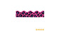 Leopard Pink Border Trim [T92846]