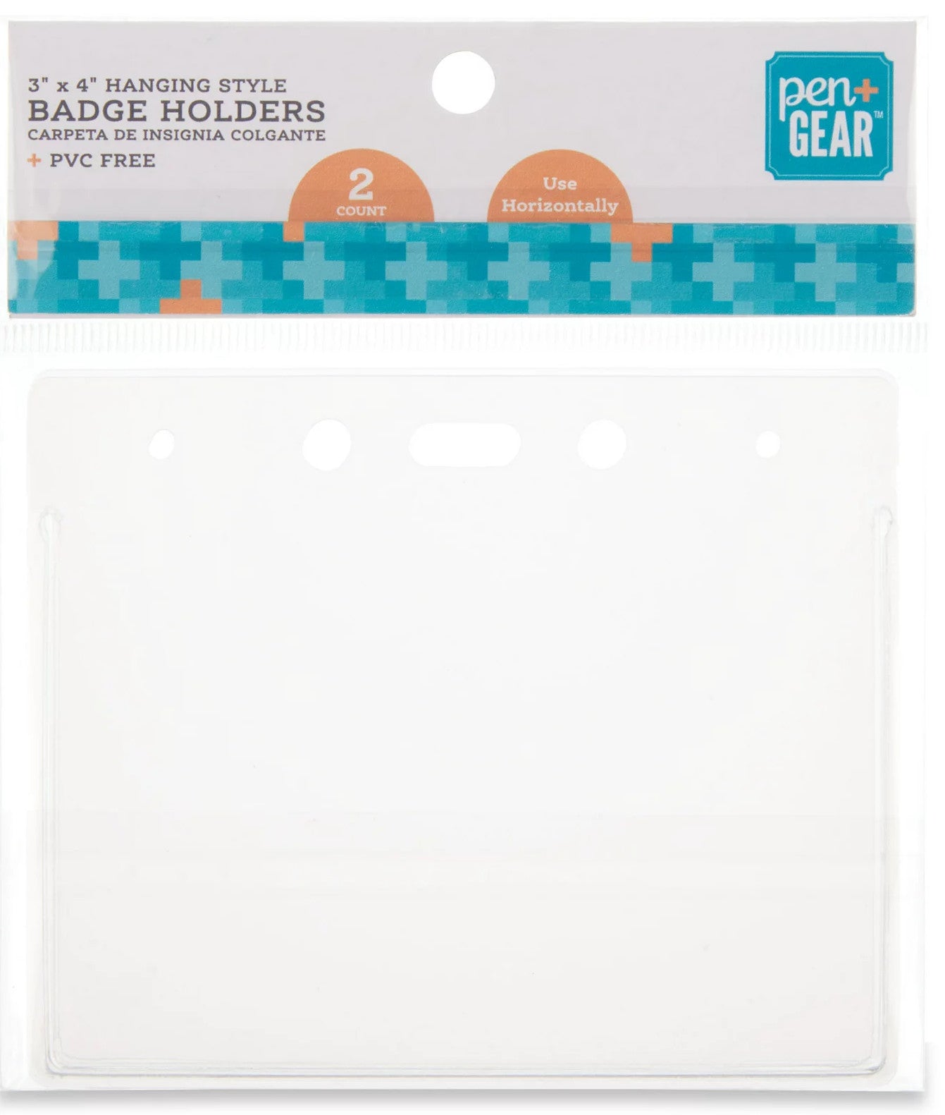 Large Badge Holders 2 Count [KK1242]