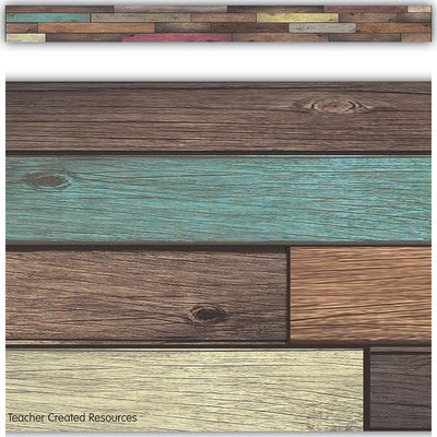 Reclaimed Wood Straight Border Trim [TCR8838]
