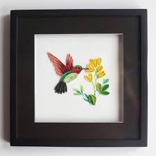 QUILLING CARD BLACK SHADOW BOX FRAME [1100BLKF]