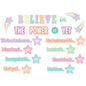 Pastel Pop Believe in the Power of Yet Mini Bulletin Board [TCR8417]